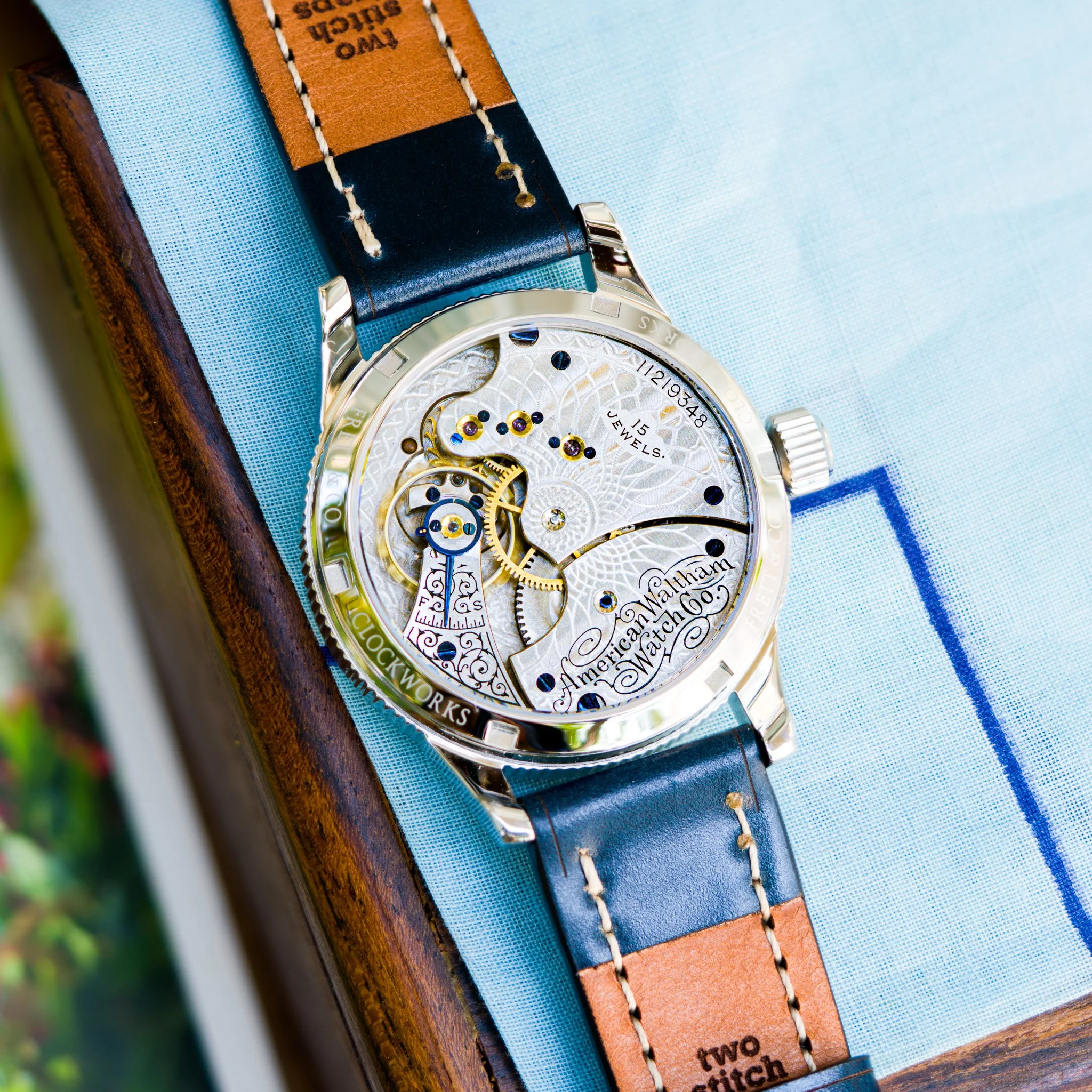 Waltham pocket watch conversion — Frett & Co Clockworks